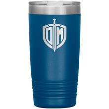 Load image into Gallery viewer, Dangerous_Man_Tumbler_20oz_Tumbler_Blue_Mockup.png