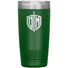 Load image into Gallery viewer, Dangerous_Man_Tumbler_20oz_Tumbler_Green_Mockup.png