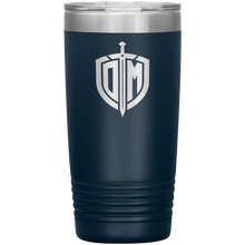 Load image into Gallery viewer, Dangerous_Man_Tumbler_20oz_Tumbler_Navy_Mockup.png