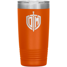 Load image into Gallery viewer, Dangerous_Man_Tumbler_20oz_Tumbler_Orange_Mockup.png
