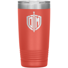 Load image into Gallery viewer, Dangerous_Man_Tumbler_20oz_Tumbler_Coral_Mockup.png
